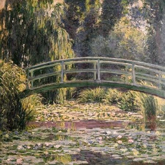 The Japanese Footbridge Giverny Poster Print by Claude Monet - Item # VARPDX1CM016