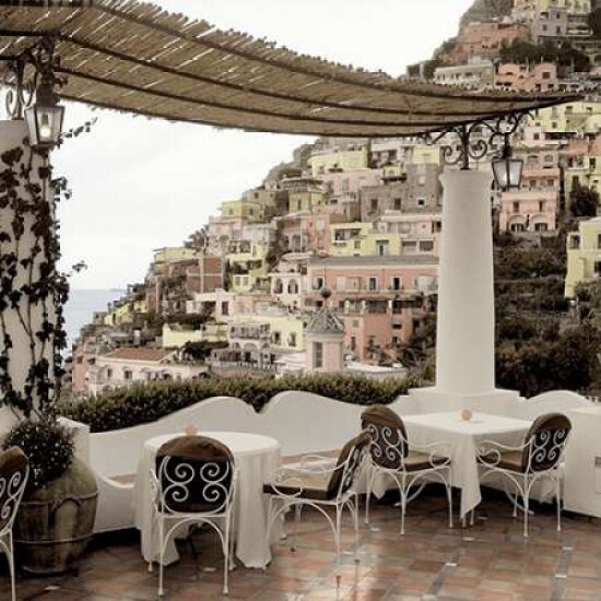 Positano Caffe - 1 Poster Print by Alan Blaustein - Item # VARPDXABITC1168