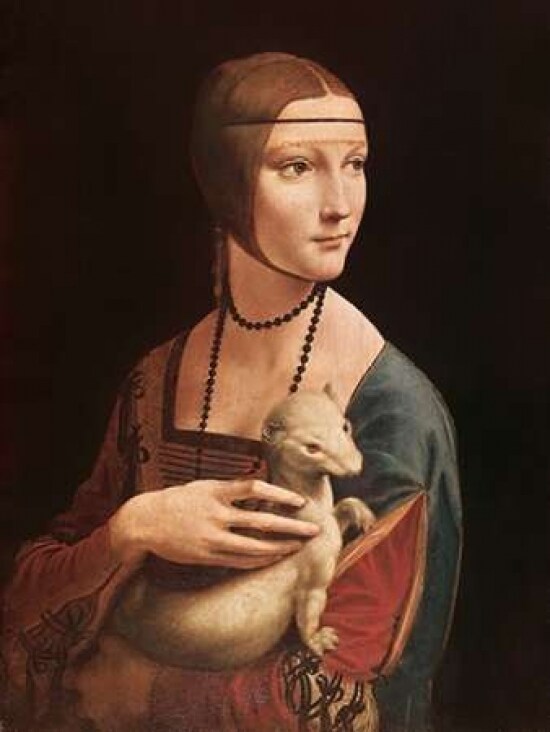 La dama con l ermellino Poster Print by Leonardo da Vinci - Item # VARPDX3LV148