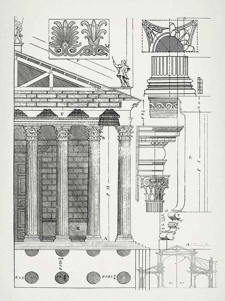 Column Details 2 Poster Print by Christopher James - Item # VARPDX502JAM1255
