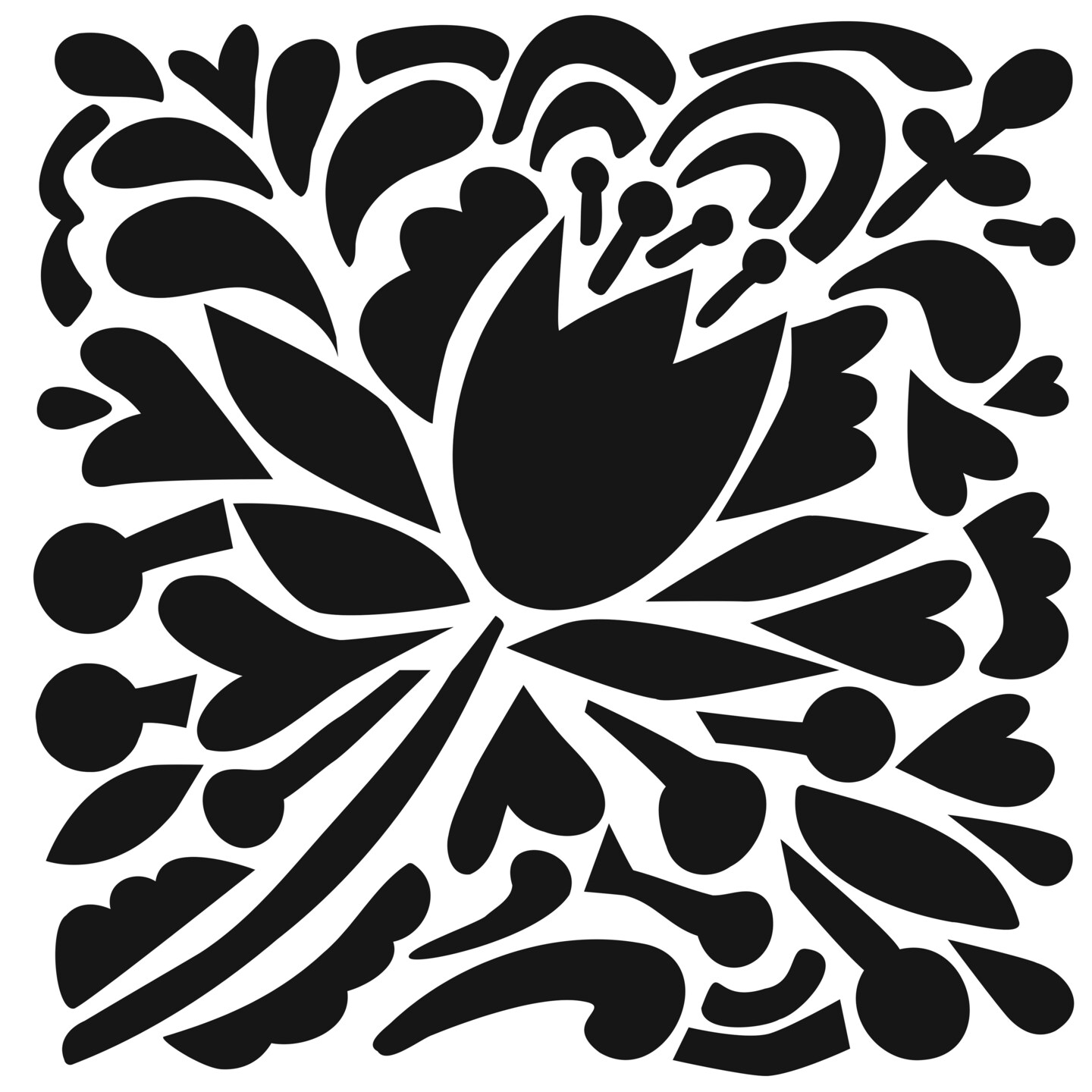 Crafter&#x27;s Workshop Template 6&#x22;X6&#x22;-Tulip Party