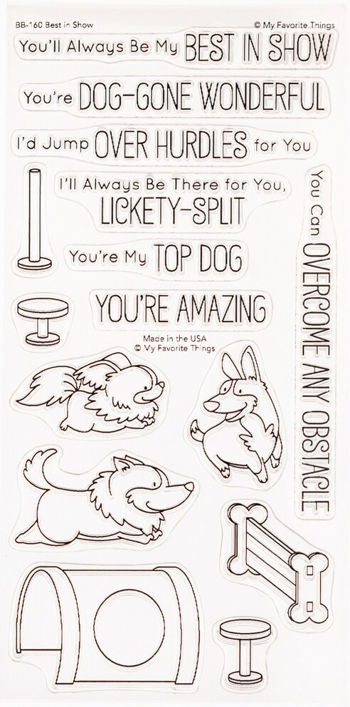 My Favorite Things Birdie Brown Stamps 4&#x22;X8&#x22;-Best In Show