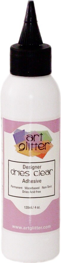 Art Glitter Glue, Art Institute Glitter Glue Dries Clear