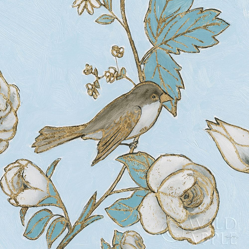 Toile Birds I Poster Print by Emily Adams - Item # VARPDX55099