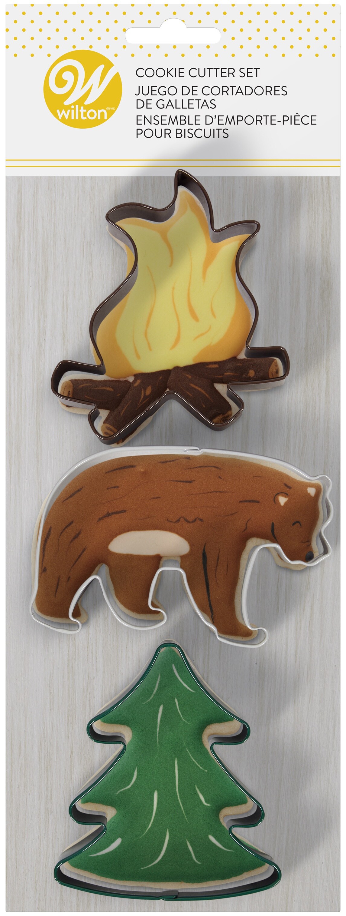 Metal Cookie Cutter Set 3/Pkg-Camping Adventures