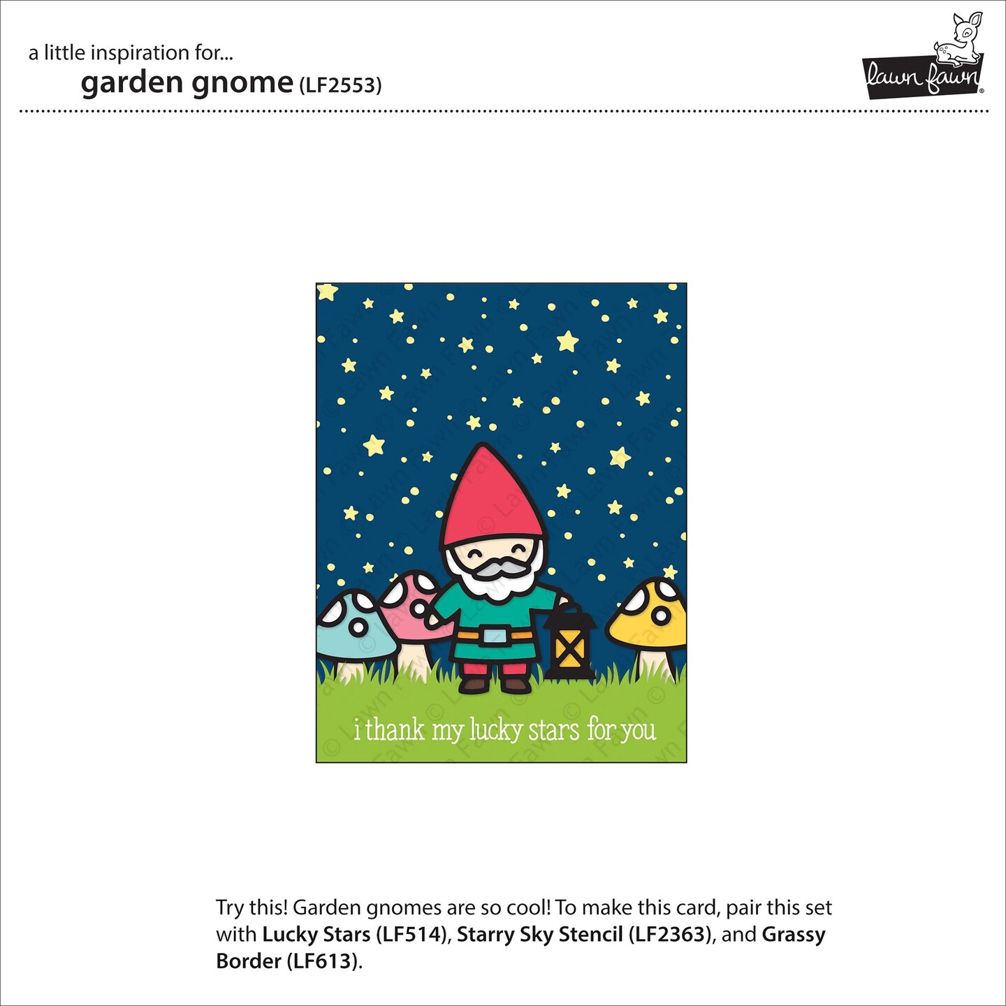 Lawn Cuts Custom Craft Die-Garden Gnome
