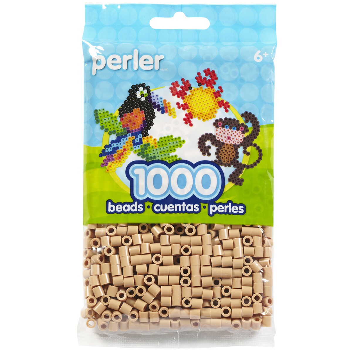 Perler Beads 1,000/Pkg-Tan | Michaels