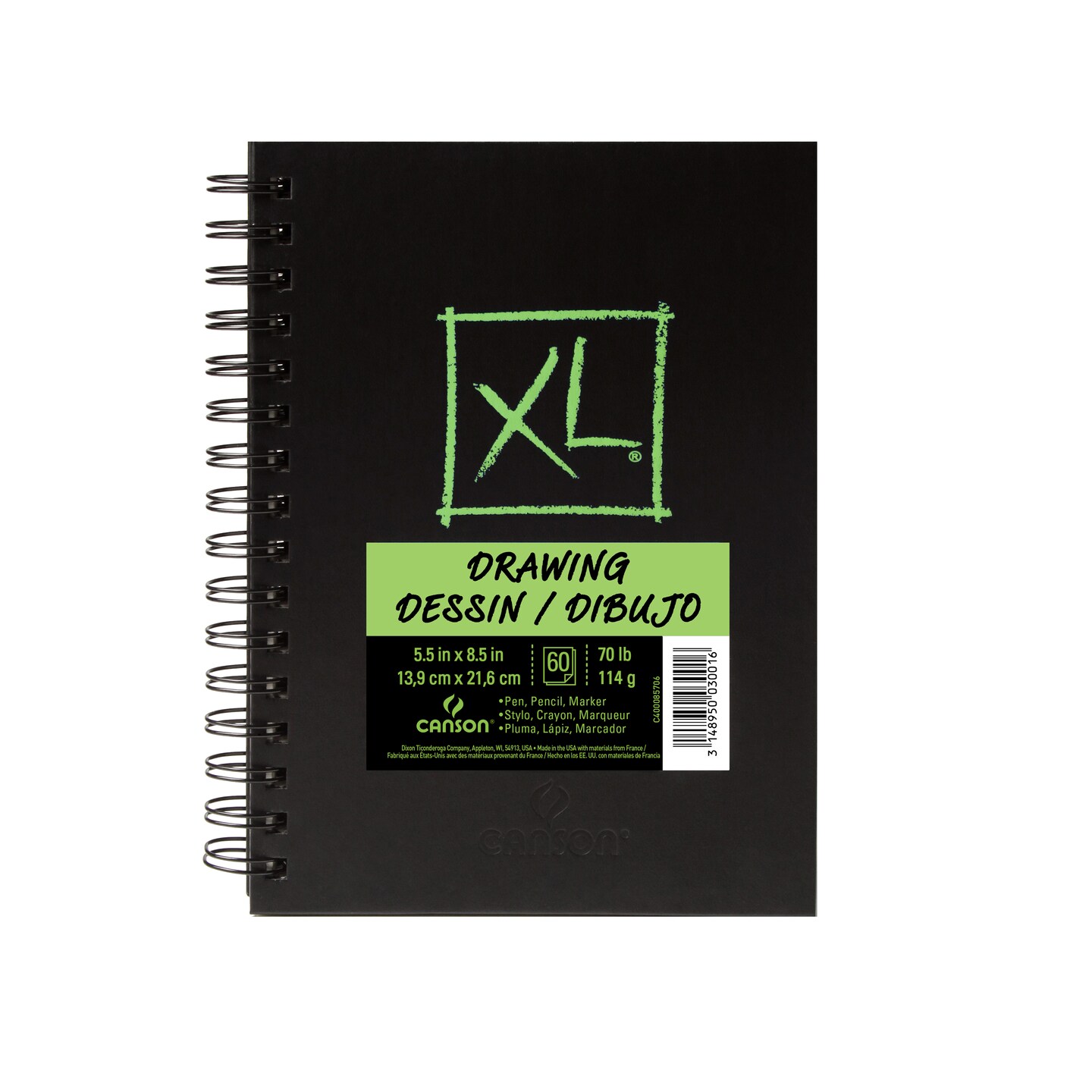 Canson XL Mix-Media 300 GSM Medium Grain A2 Spiral Sketch Pad Price in  India - Buy Canson XL Mix-Media 300 GSM Medium Grain A2 Spiral Sketch Pad  online at Flipkart.com