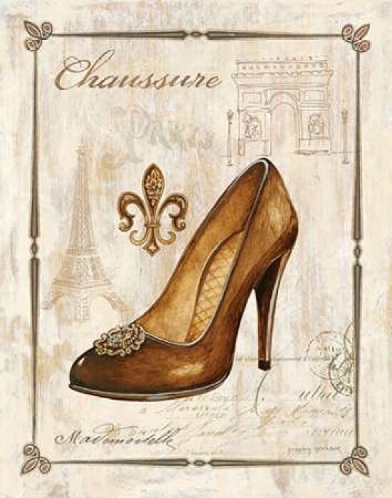 Keys to Paris Chaussure Poster Print by Gregory Gorham - Item # VARPDXGOR573