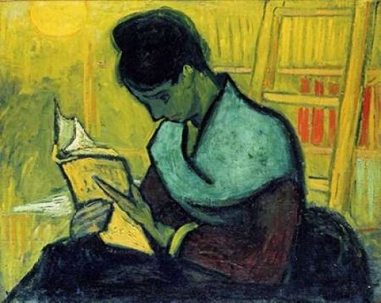 A Novel Reader Poster Print by  Vincent Van Gogh - Item # VARPDX265752