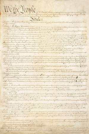 Constitution of the United States, 1787 Poster Print by Constitutional Convention - Item # VARPDX456133