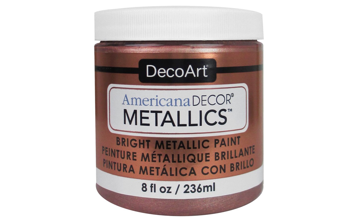 Decoart Americana Decor Metallics 8oz Rose Gold Michaels
