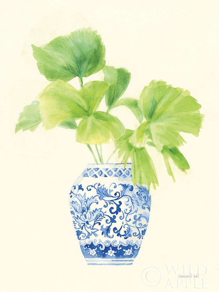 Palm Chinoiserie IV Poster Print by Danhui Nai - Item # VARPDX48990