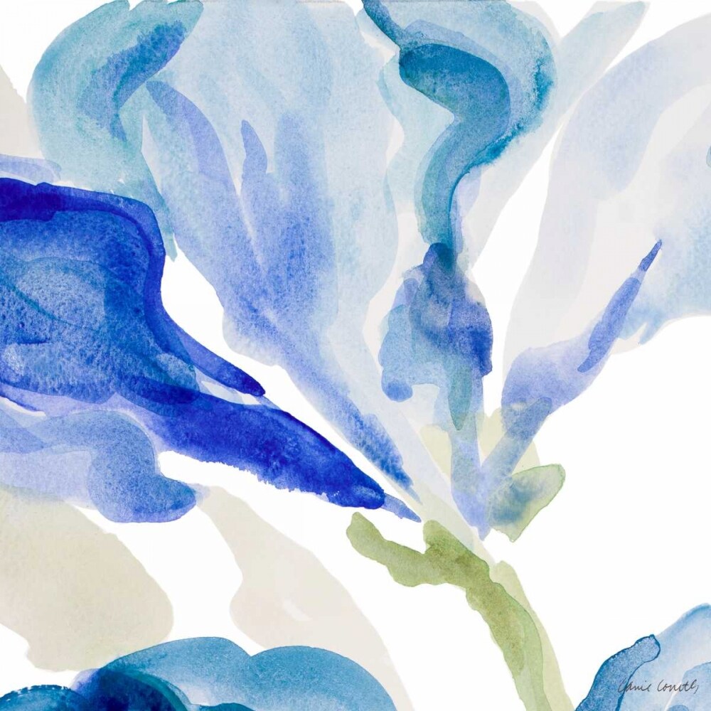 Delicate Blue Square I Poster Print by Lanie Loreth - Item # VARPDX10833B