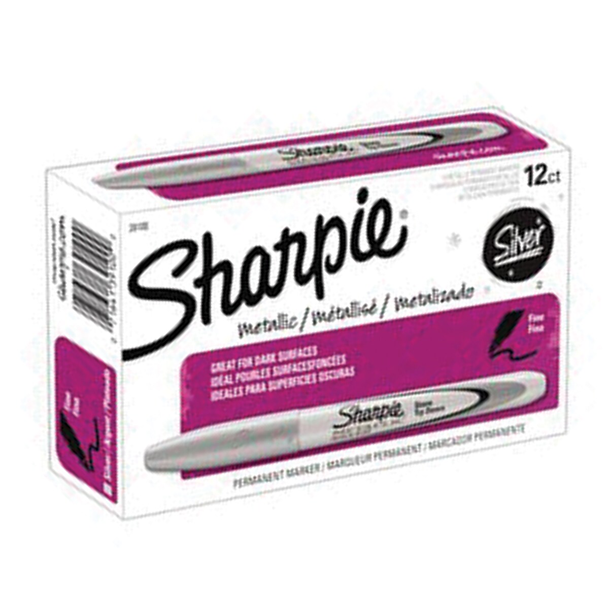 Sharpie Metallic Fine Point Permanent Marker Open Stock-Silver