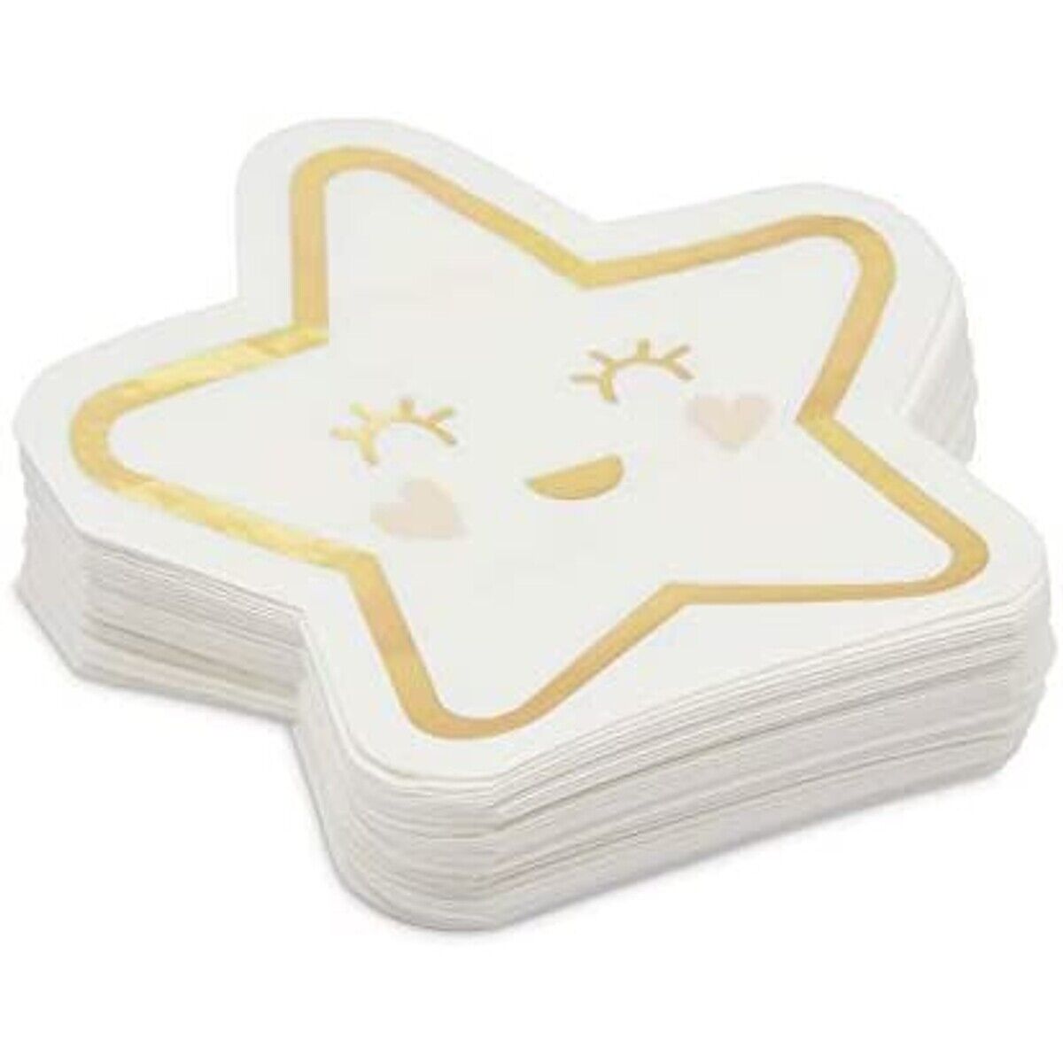 Mini Star Paper Napkins for Baby Shower