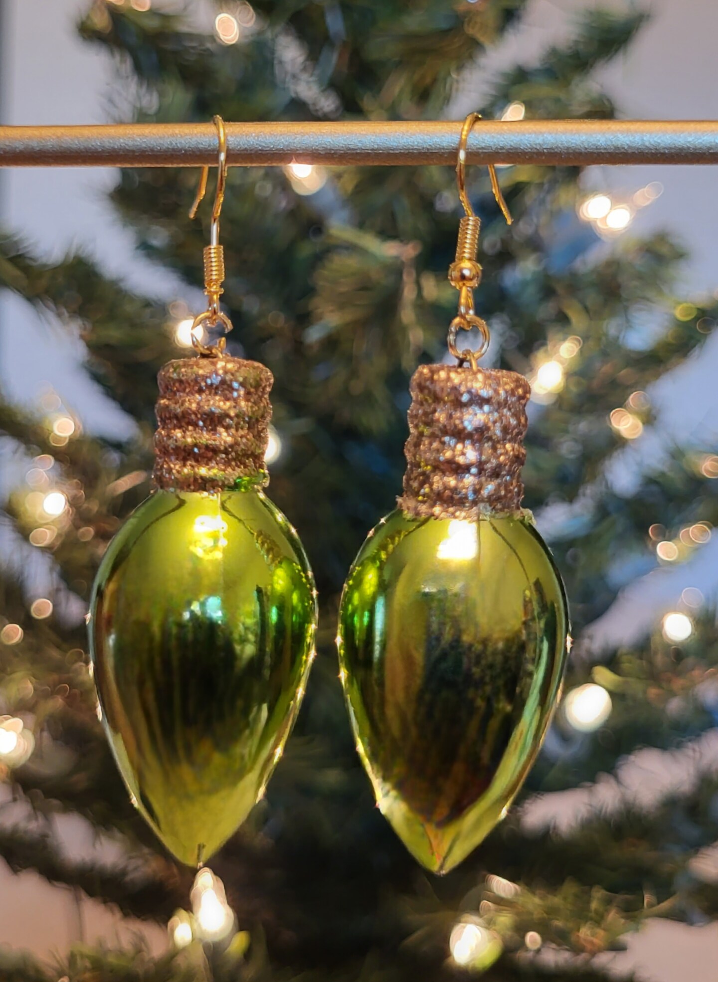 Light Bulb Earrings Christmas | MakerPlace by Michaels