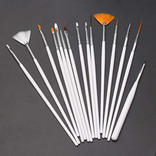 30 PCS Cake Painting Brushes, Cake Decorating Brushes Food Paint Brush Fondant Sugar DIY Tools Set Cake Decorating Tools Cookie Brushes Set Stocking Stuffers for Bakers