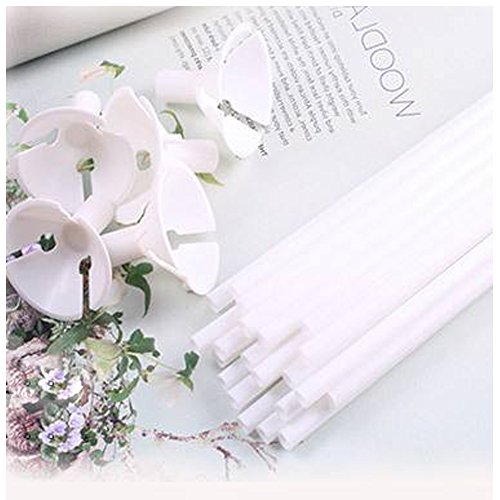 100 Pieces Balloon Stick and Cup for Party Wedding