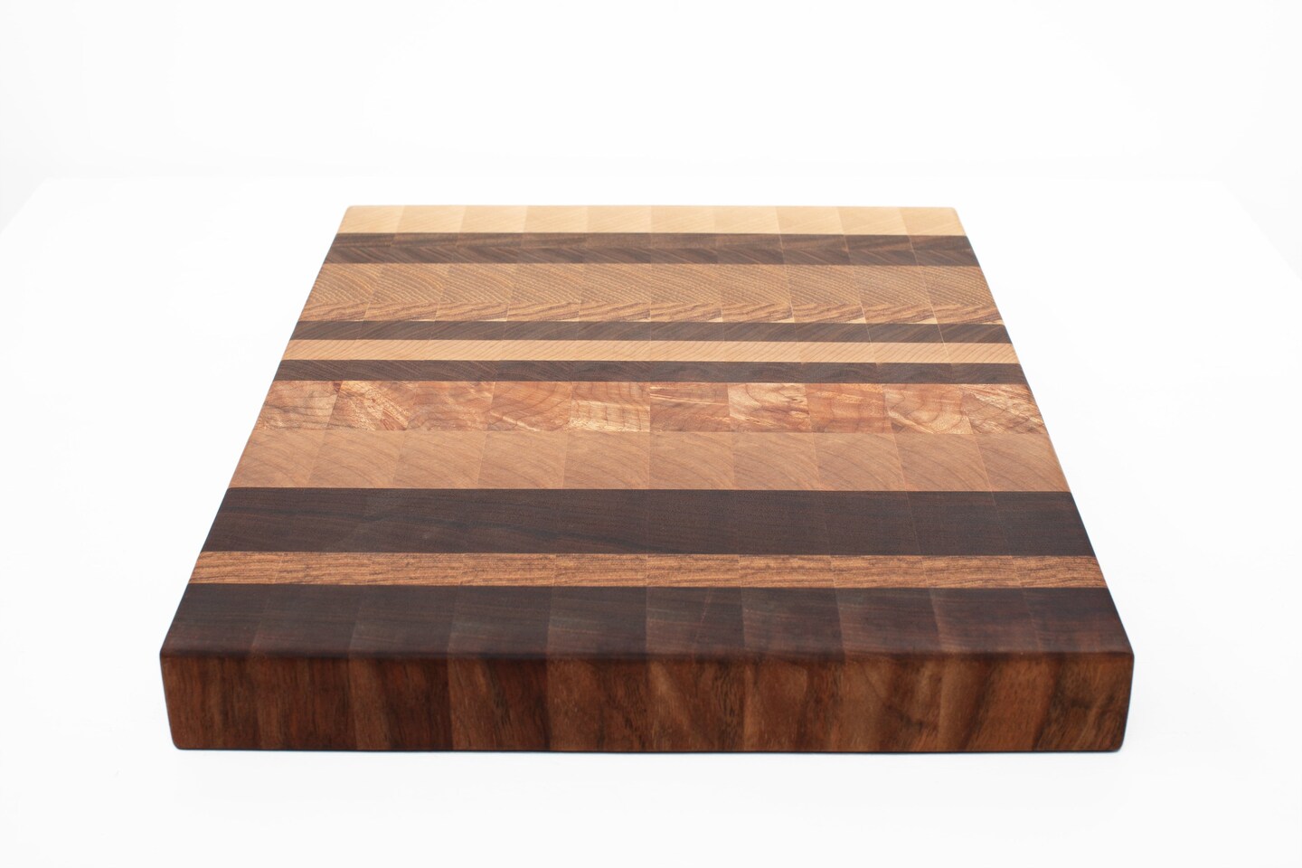 Double Sided Walnut Cutting Board Reversible Butcher Block End Grain Cutting Boards With Juice 