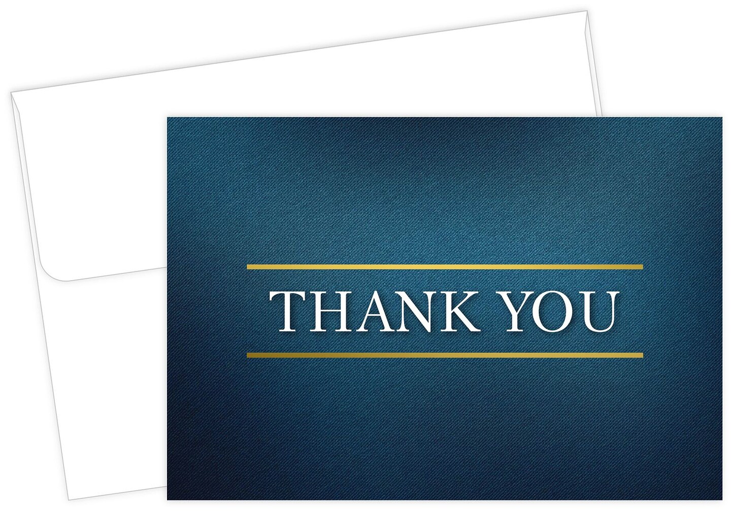 Great Papers! Thank You Note Card and White Envelope, Medieval, 4.75&#x22; x 3.375&#x22;(folded), 50 count
