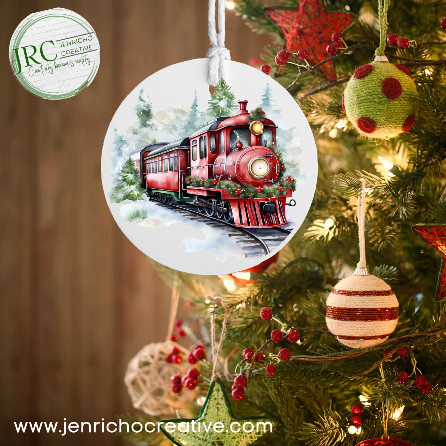 Christmas tree train decoration deals