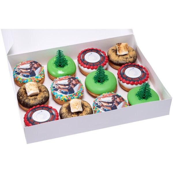Evergreen Trees DecoPics&#xAE; Cupcake Decoration, 12ct