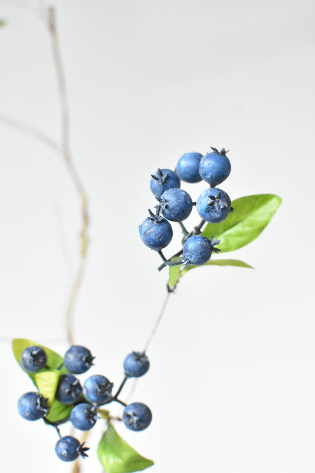 42&#x22; Faux Blue Berry Stem Vine