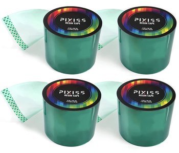 Pixiss 2 Pk Epoxy Resin Tape Mold Release Tuck Tape for Epoxy
