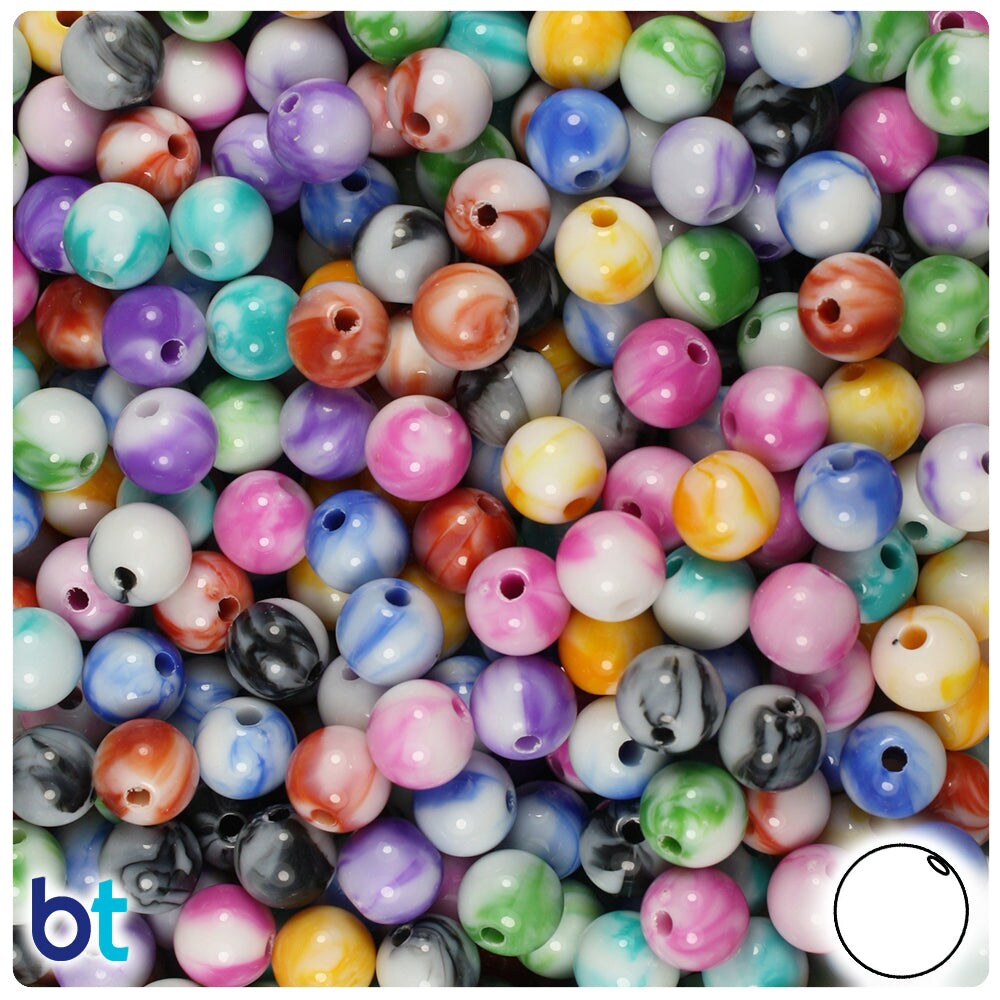 150 8mm Mixed Color Plastic Butterfly Beads by Smileyboy | Michaels
