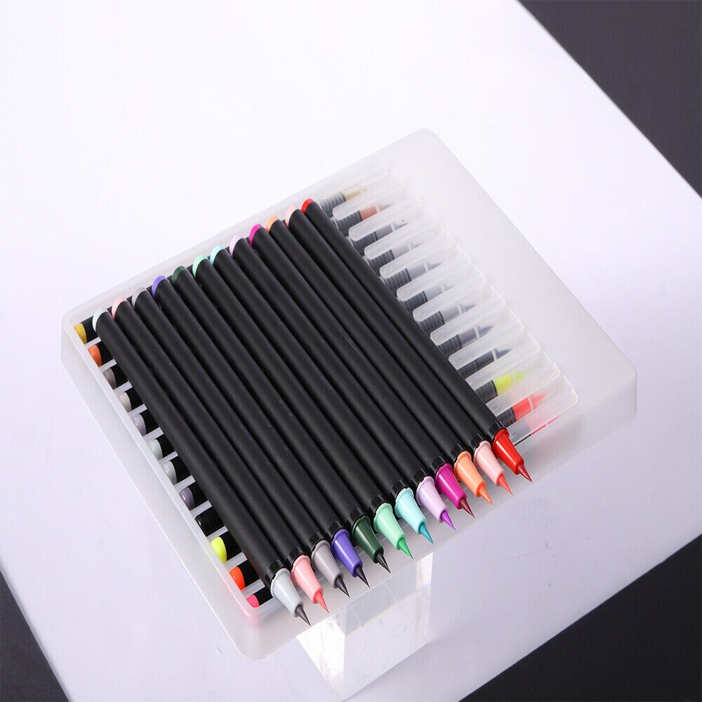 Flexible Soft Brush Drawing Pens 48 pcs Michaels