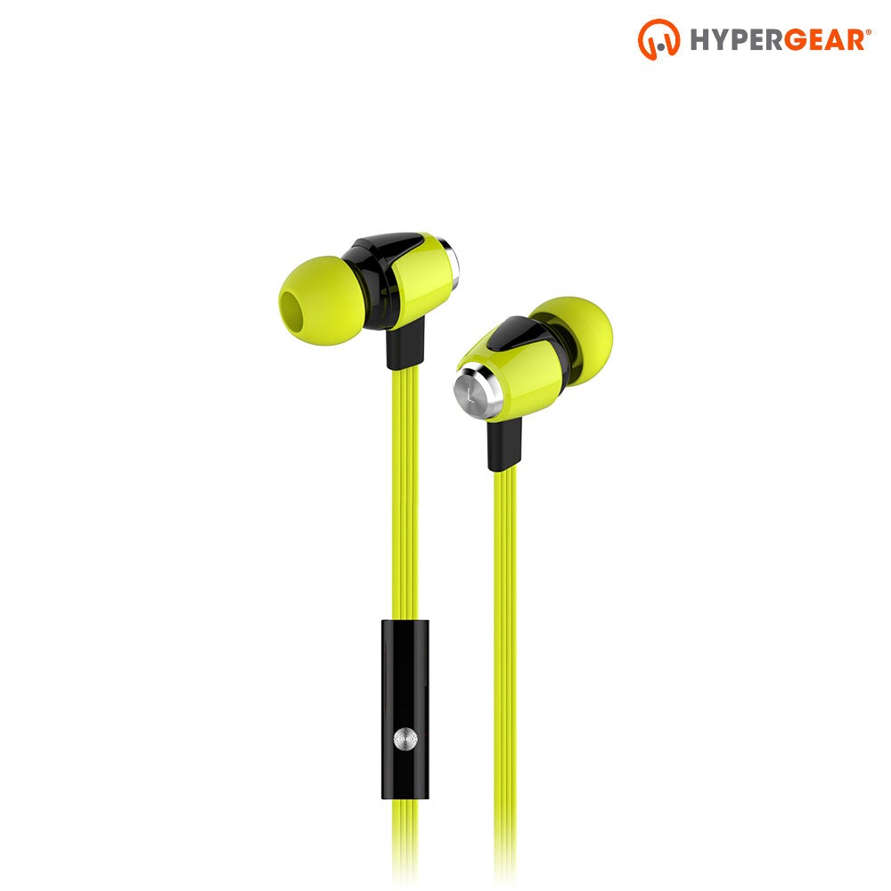 Hypergear dBm Wave Earphones w Mic 3.5mm, Color: Green | Michaels