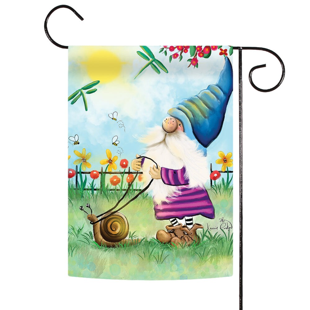 Slow Mow Decorative Spring Flag