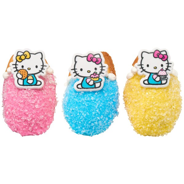 Hello Kitty and Mimmy Cupcake Rings, 12ct