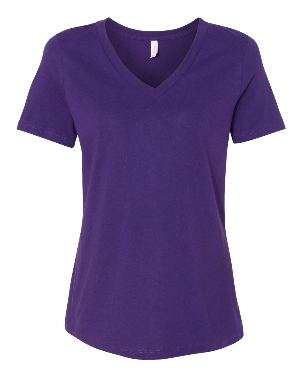 BELLA + CANVAS Women’s Relaxed Jersey V-Neck Tee for Casual, Layering & Everyday Soft Wear