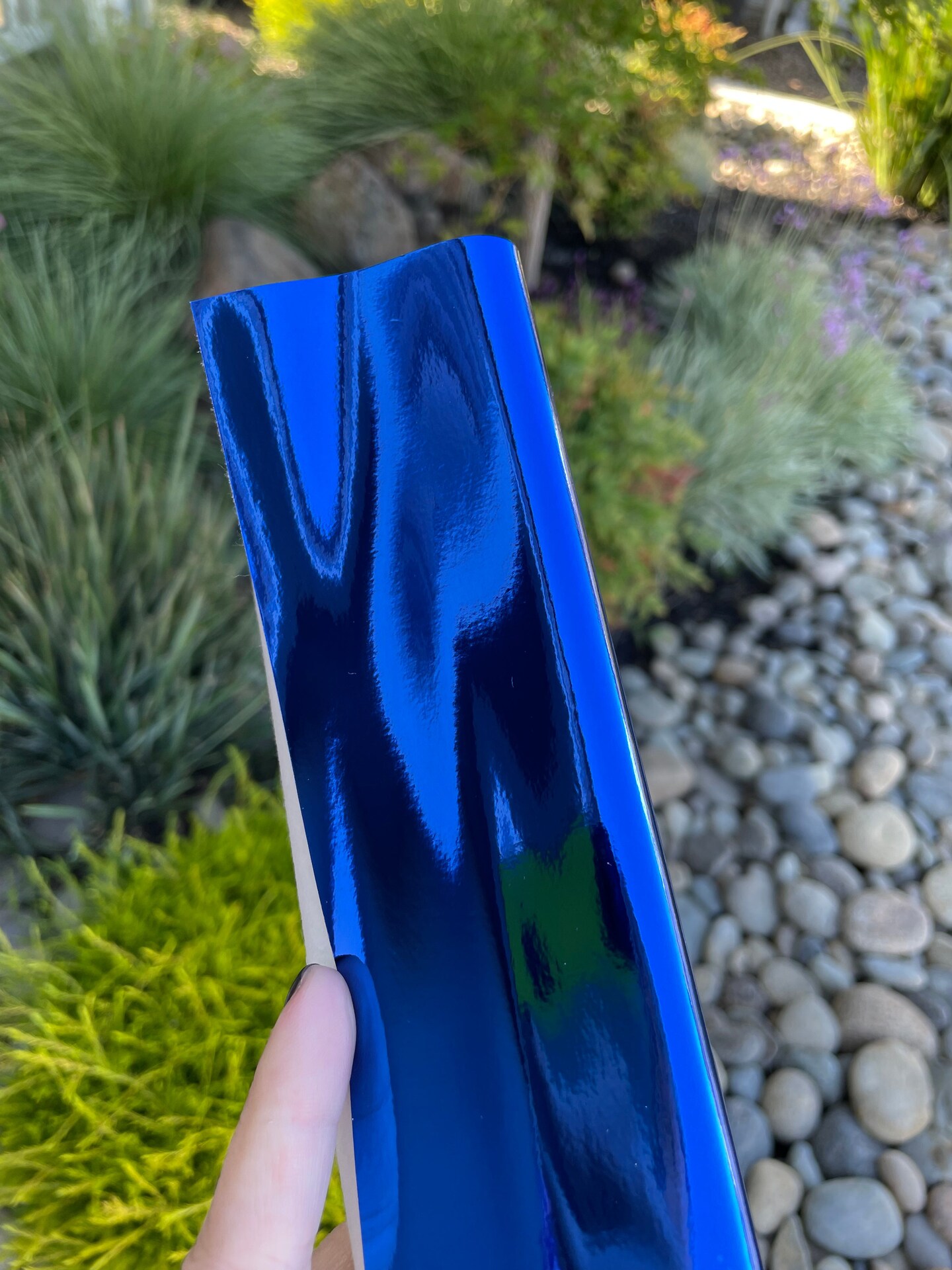 Bright Blue mirror Vinyl