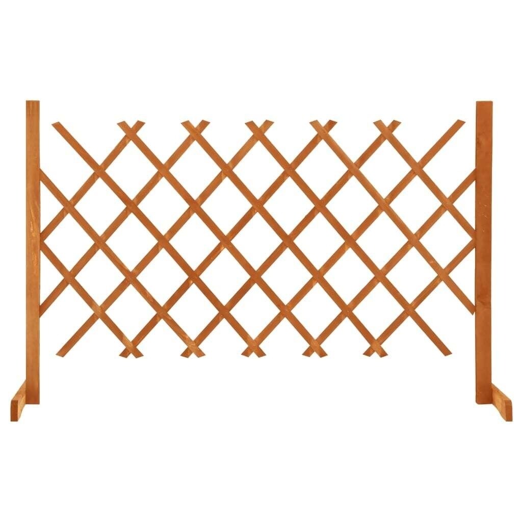 SKUSHOPS Garden Trellis Fence Orange 47.2&#x22;x35.4&#x22; Solid Firwood