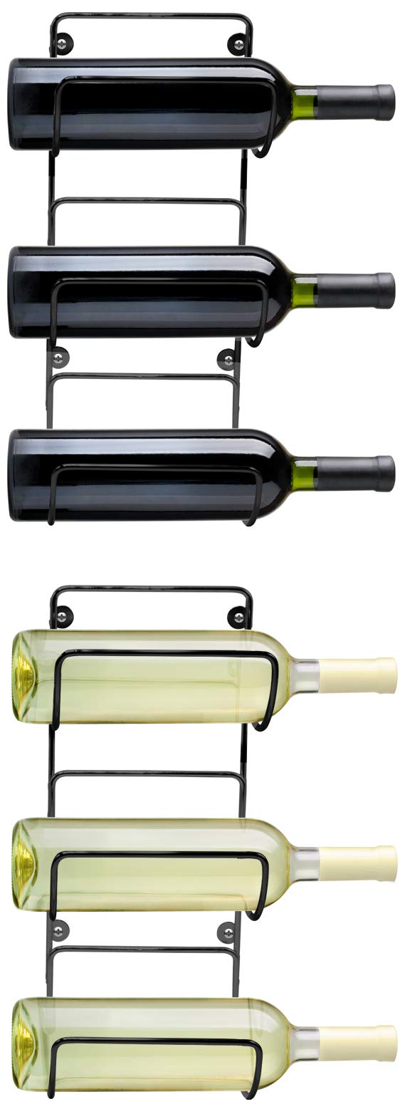 Sorbus Metal Wall Mounted Bathroom Towel Rack - Organizer for Towels, Washcloths, Hand Towels, Linens, Ideal for Bathroom, Spa, Salon