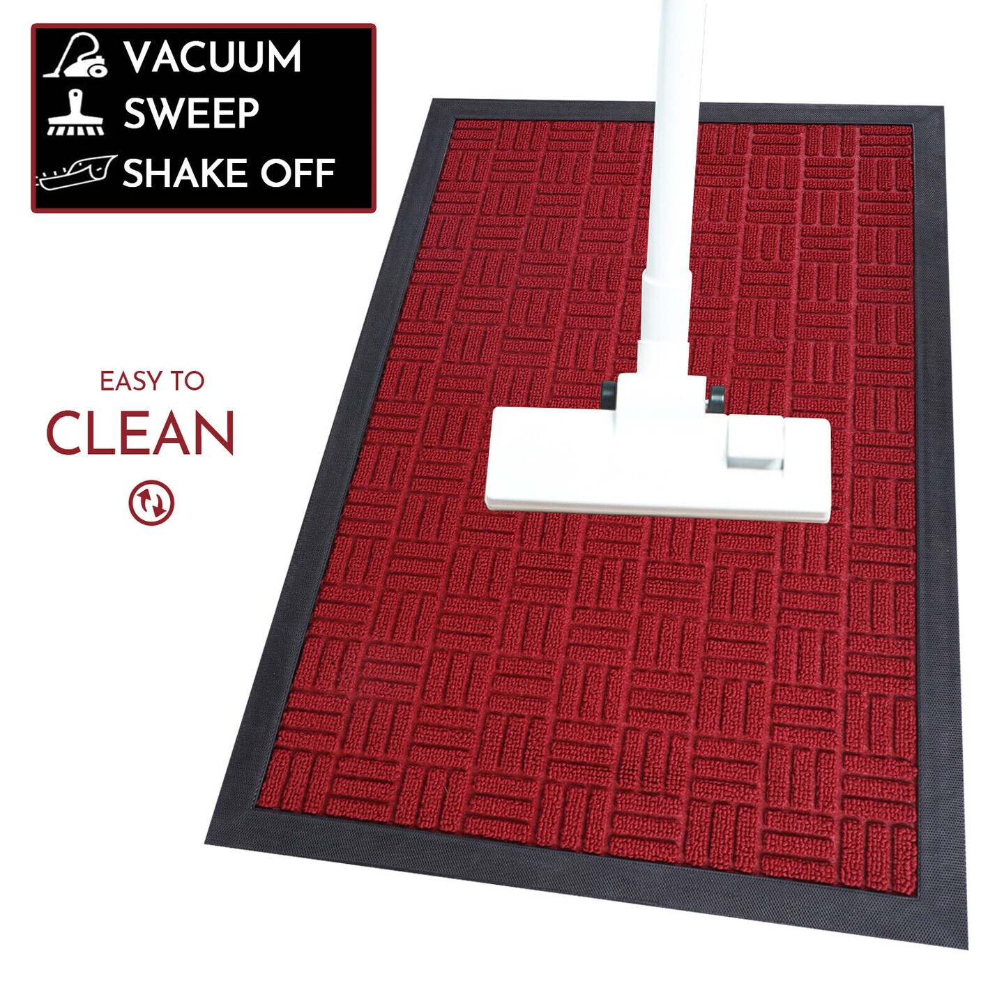 Kitcheniva Floor Mat Non-Slip Entryway Rug Rubber Backing