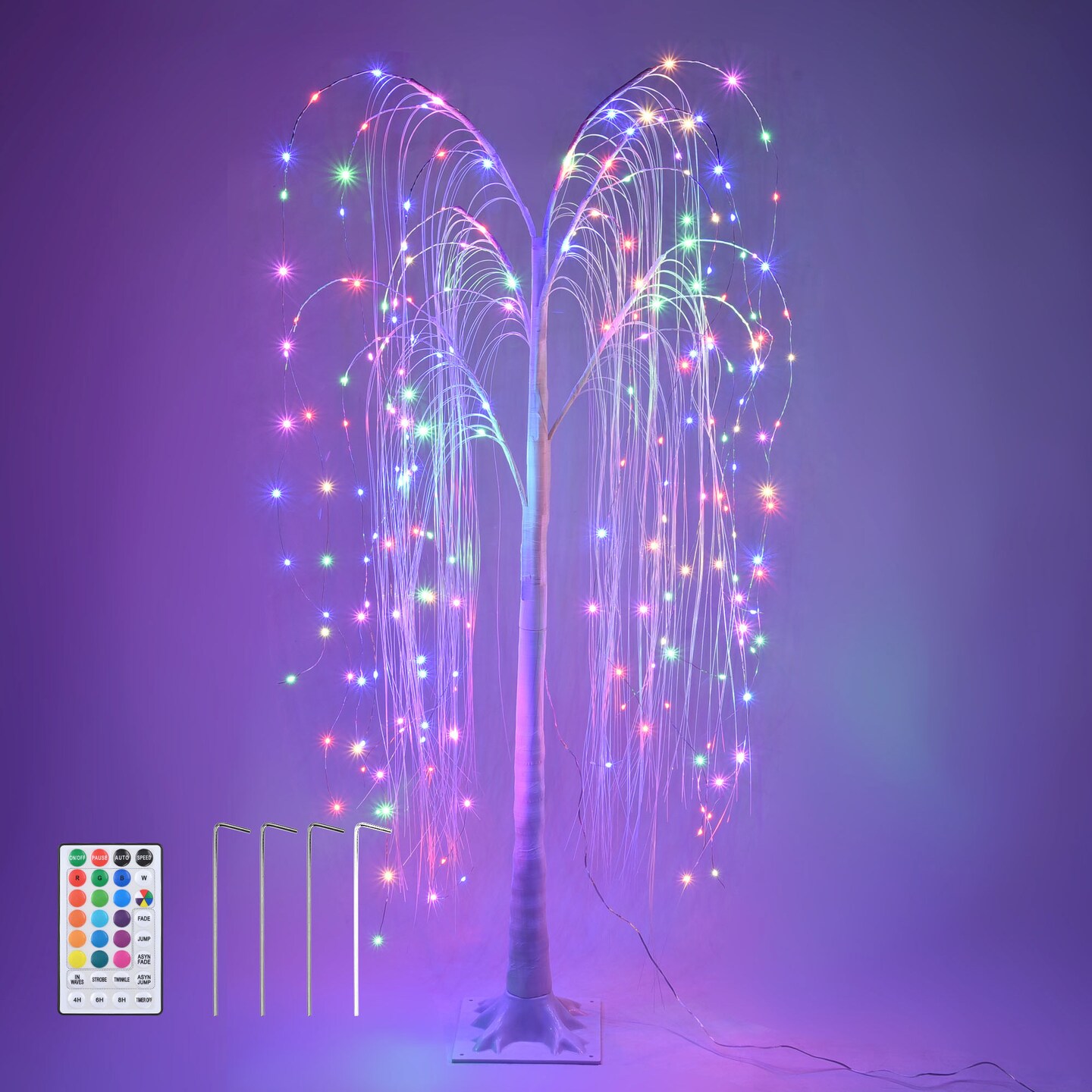 Christmas 5FT Lighted Willow Tree