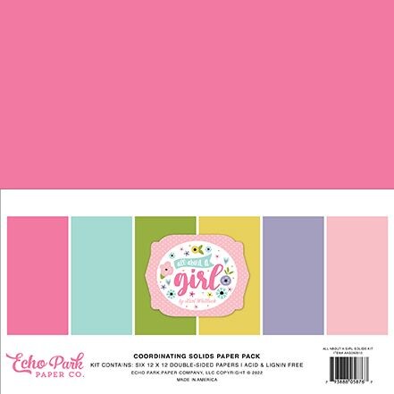 Echo Park All About a Girl Solids Kit