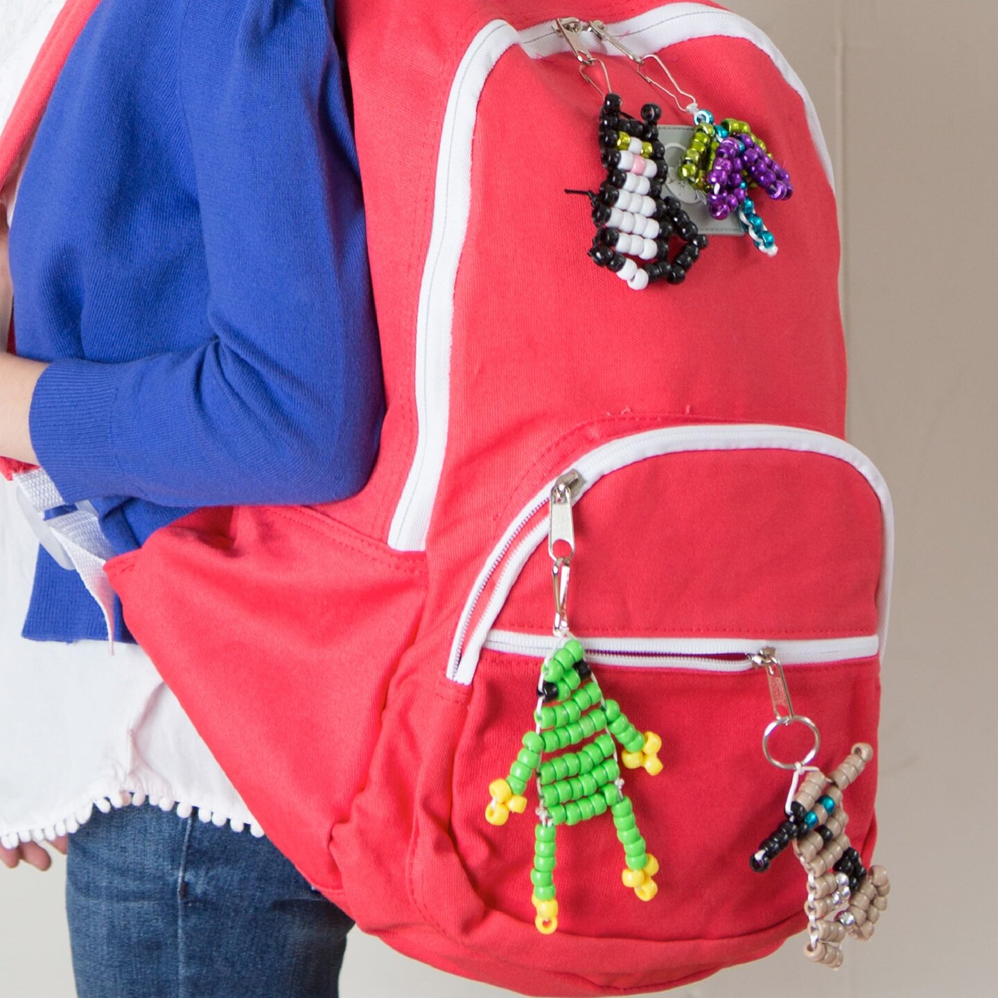 Create Your Own Bead Pets by Horizon Group Usa, Includes Over 600 Pony Beads, 6 Key Rings, Storage Box & Much More