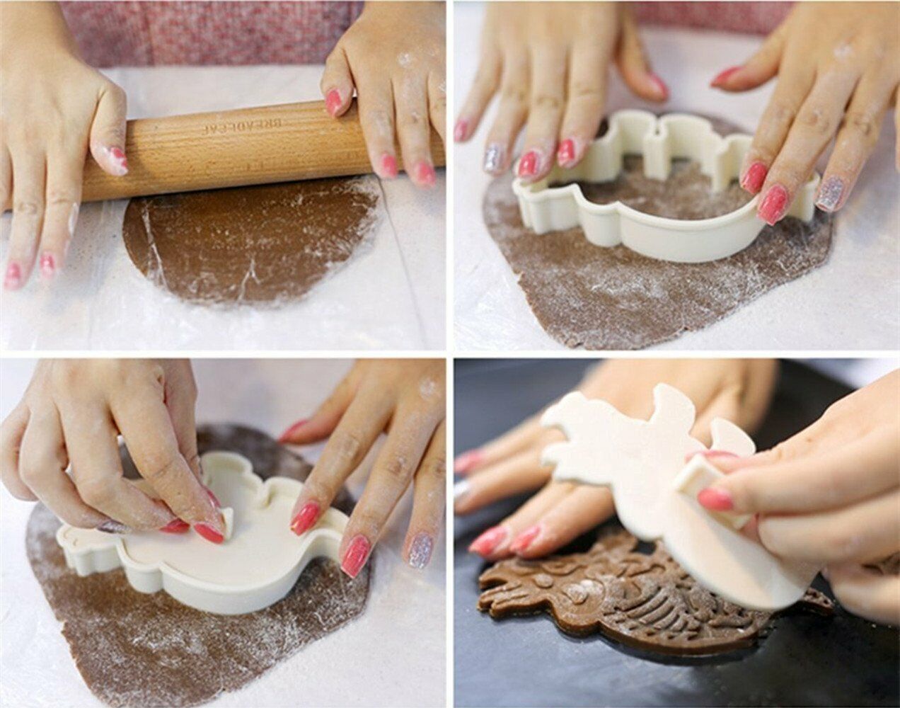 Mini Dinosaur Cookie Cutter Set of 3