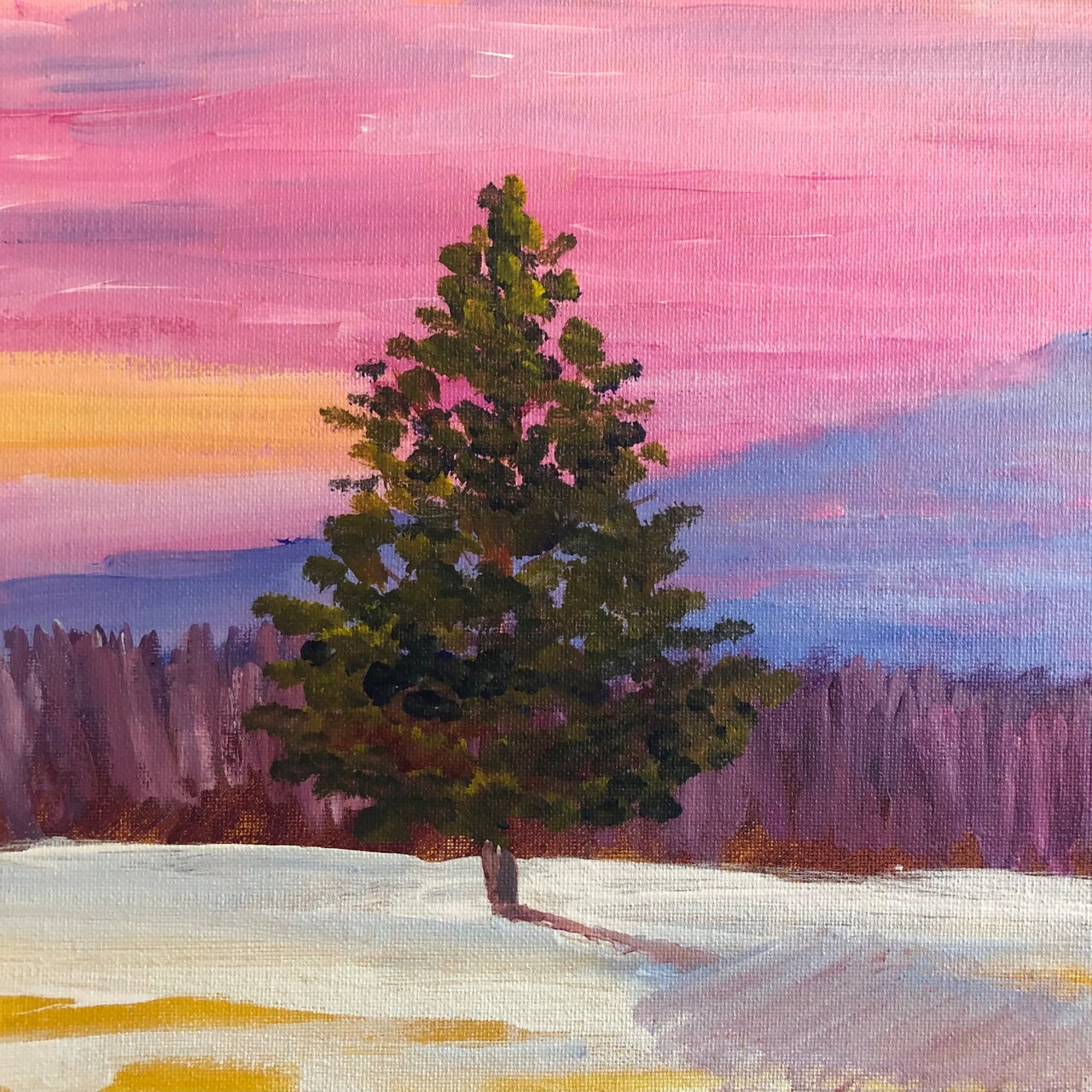 Acrylic Landscape Painting For Beginners