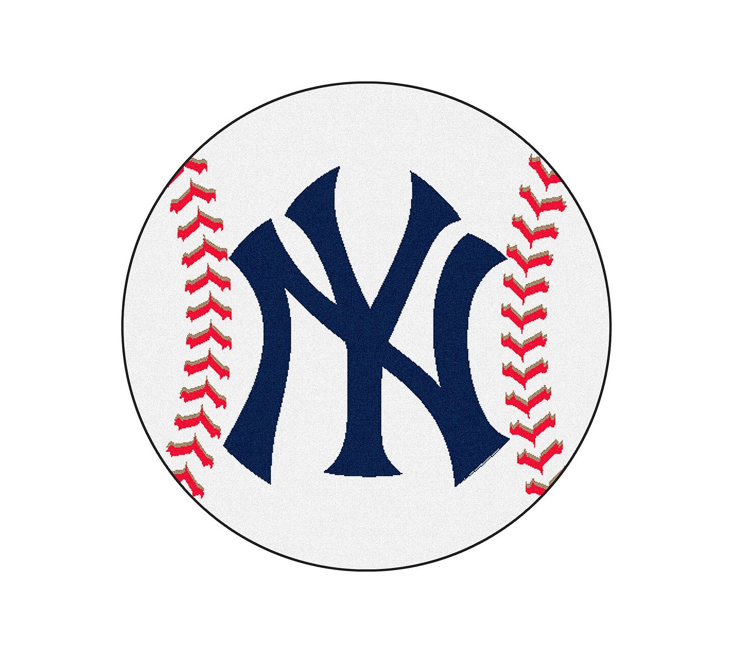 MLB - New York Yankees Baseball Rug - 27in. Diameter