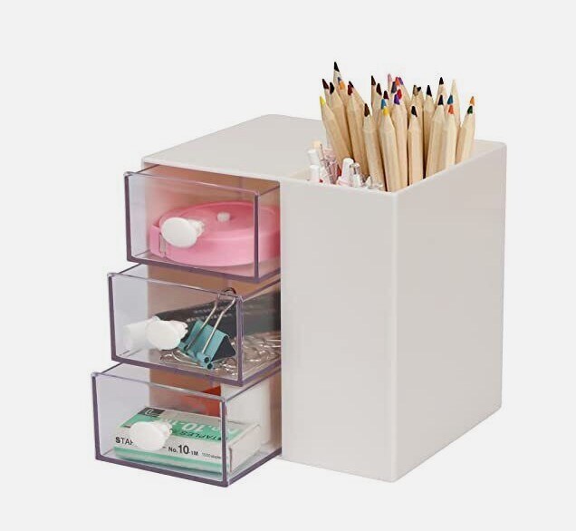3 Drawer Office Desk Organizers