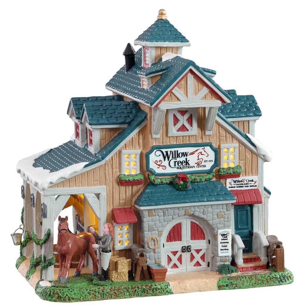 Lemax© Harvest Crossing Village™: Willow Creek Equestrian Center