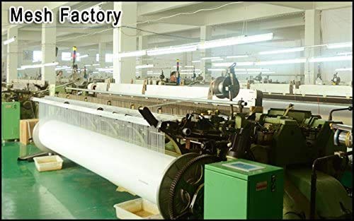 3 Yards 1.27 Meters Silk Screen Printing Fabric Mesh Screen Printing Mesh Wide High Tension Mesh Making Ink Supplies 160 Mesh&#xFF08;64T&#xFF09;