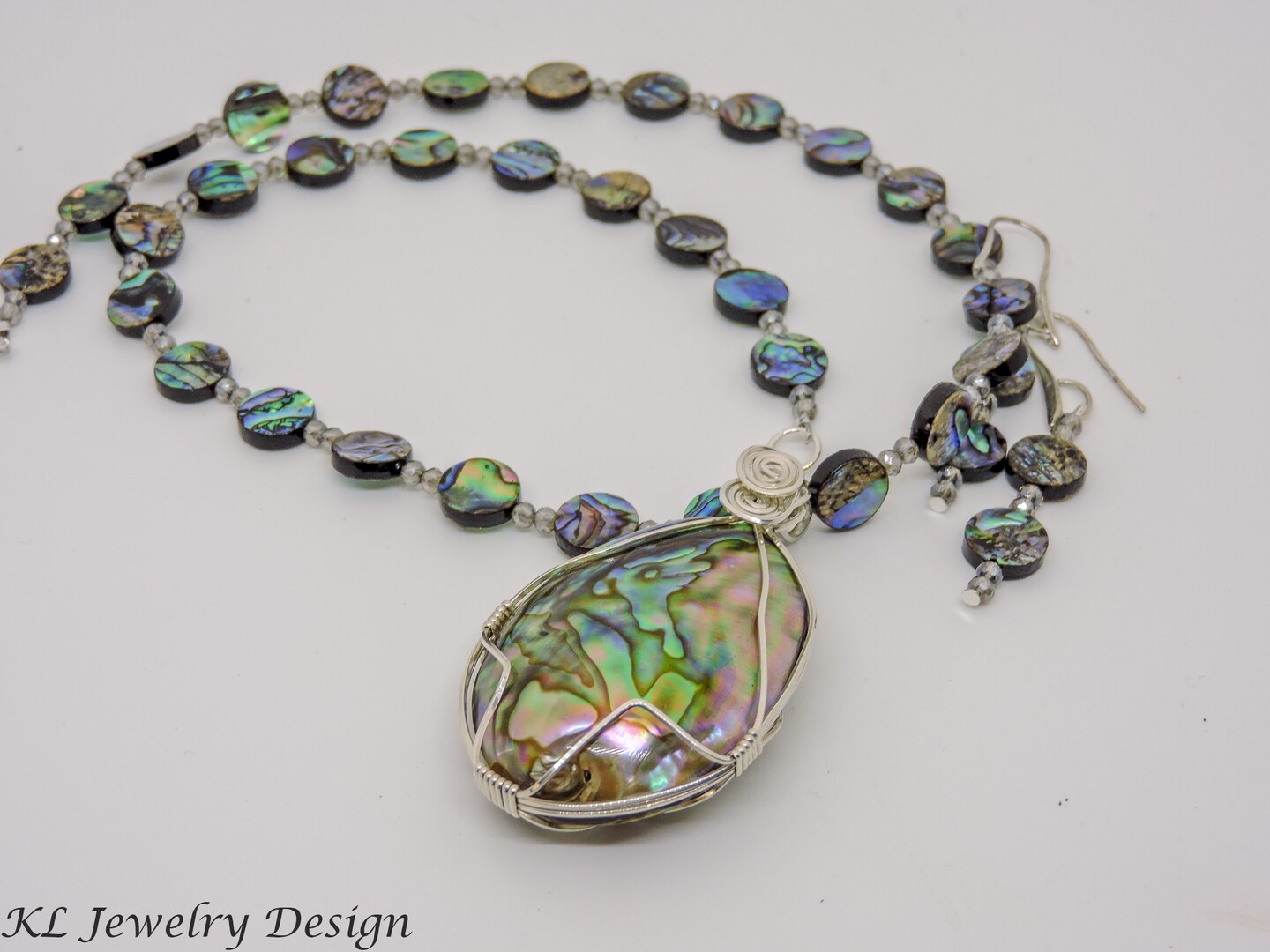 Abalone Jewelry Set outlet