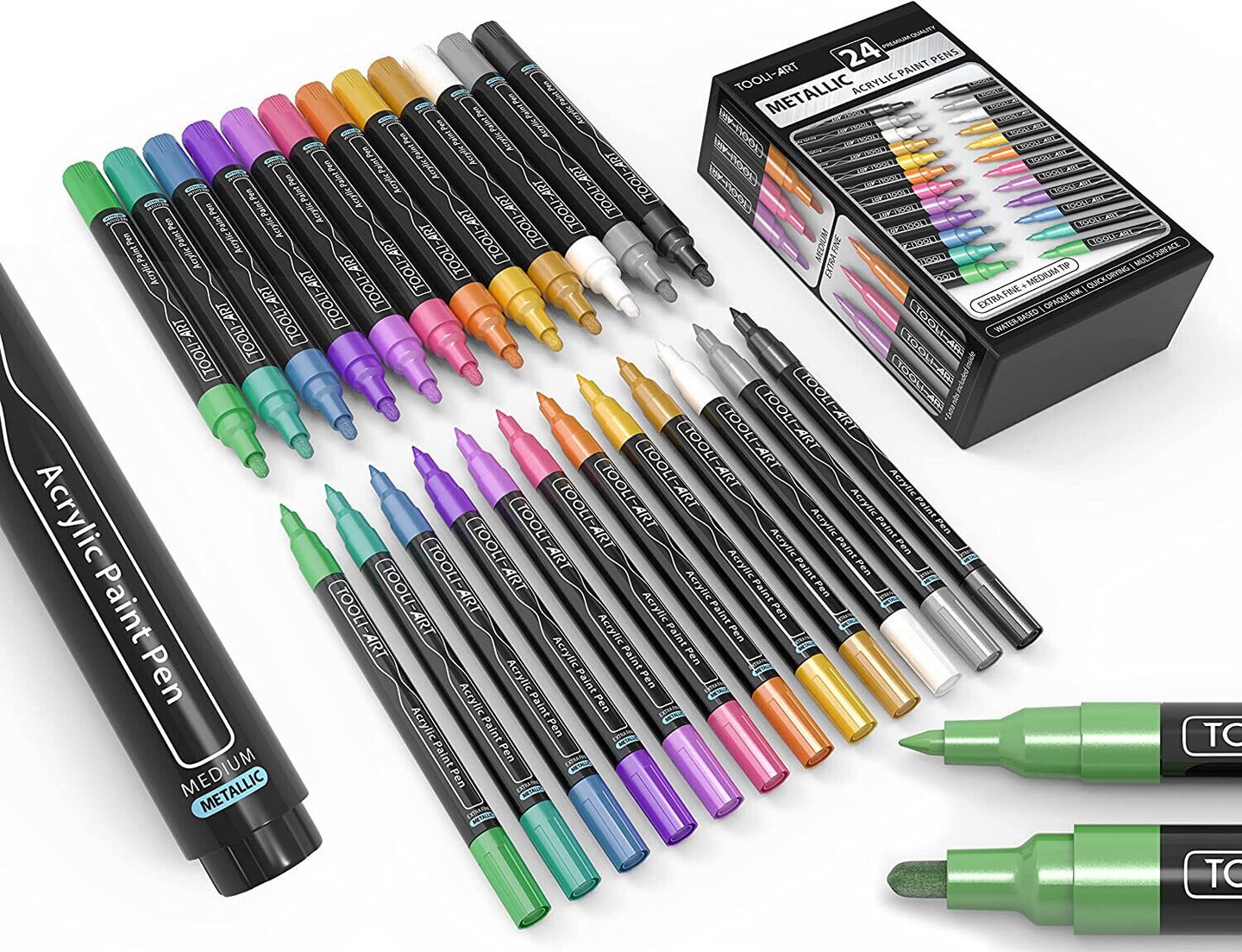 Colorful Metallic Acrylic Paint Markers Michaels